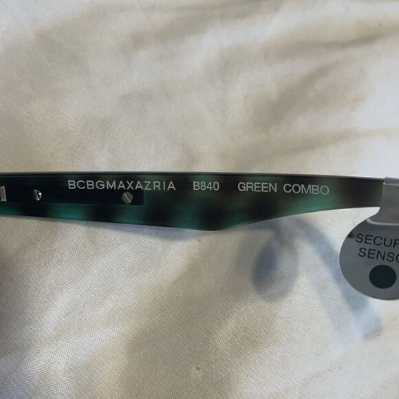 bcbg maxazria New Green Combo Black Sunglasses - Picture 5 of 5